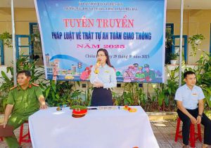TUYÊN TRUYỀN PHÁP LUẬT VỀ TRẬT TỰ AN TOÀN GIAO THÔNG NĂM HỌC 2025 - 2026