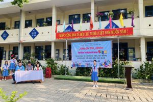 Hoạt động trải nghiệm giáo dục STEM, sáng tạo thanh thiếu niên nhi đồng, chúng em với sắc màu dân gian năm học 2024 - 2025